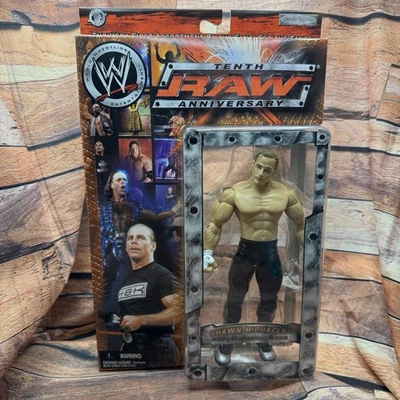 Jakks Pacific WWE Raw 10th Anniversary Shawn Michaels Wrestling Action Figure - Image 1 of 4