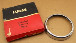 LUCAS BSA TRIUMPH C15 1960-68 5-3/4" CROMO FARO LLANTA MONTAJE 534343 OEM - Imagen 1 de 7