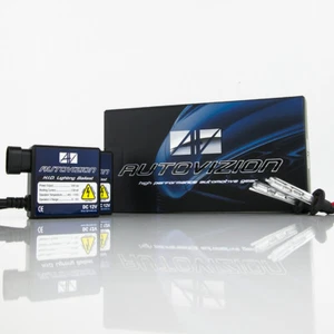 Autovizion 35 Watts Super Compact H1 8000K Iceberg Blue HID Xenon Kit Fog Light - Picture 1 of 12