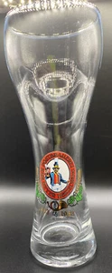 Postbrauerei Karl Meyer  Nesselwang Vintage German .5 Litre Beer Glass Tall 1983 - Bild 1 von 7