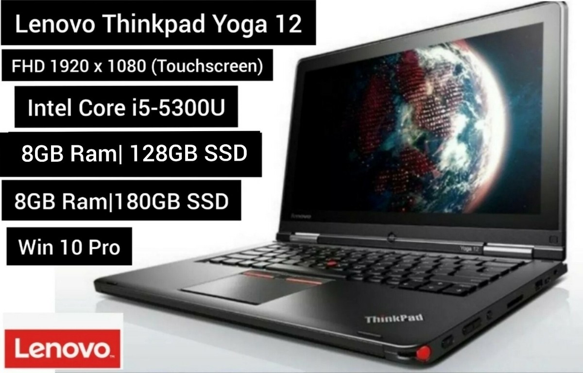 Lenovo PC Laptops & Netbooks Lenovo Thinkpad Yoga 12 for Lenovo PC Laptops & Netbooks Lenovo Thinkpad Yoga 12 for