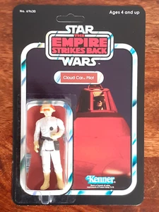 Vintage Star Wars Figure Cloud Car Pilot Recard 1980 ESB 47 Bk - Picture 1 of 8