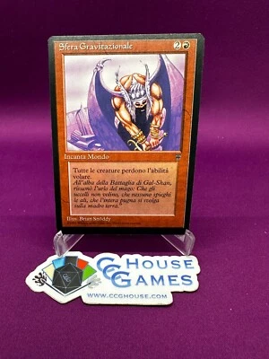 1995 MTG Gravity Sphere Italian Legends Miscut/Off Center Misprint *CCGHouse* - Image 1 of 4