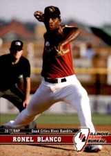 2017 Quad Cities River Bandits SGA Grandstand #5 Ronel Blanco Dominican Republic