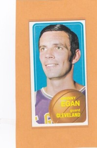 1970-71 TOPPS BASKETBALL JOHNNY EGAN #34 CAVALIERS EX+ *A15448