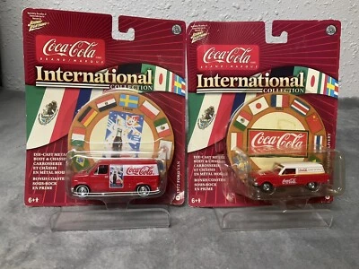 Johnny Lightning Coca-Cola International 1964 Ford Falcon 1977 Ford Van Lot Of 2 - Image 1 of 4