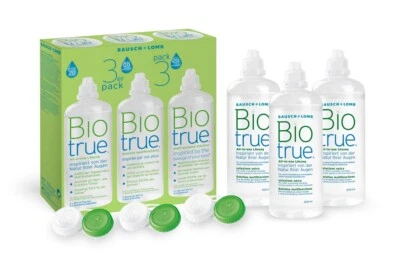 BAUSCH & LOMB Bausch&Lomb Kontaktlinsenflüssigkeit - Biotrue All-in-One Kombilösung 3 x 300 ml