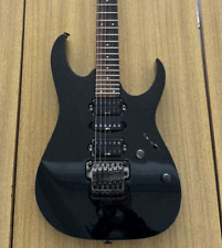Guitarra eléctrica IBANEZ Prestige RG1570 2008 Galaxy negra MIJ con estuche rígido for sale