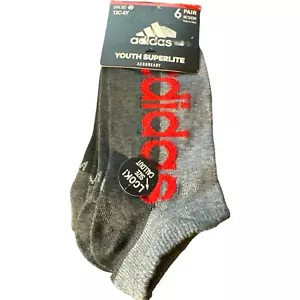 Adidas Juvenil Superlite Aeroready 6 Pares No Show Multicolor Talla 13c-4y Nuevo - Imagen 1 de 4