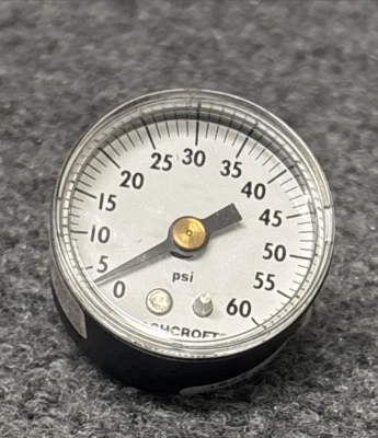 Ashcroft 5WG97 15W1005PH 01B XZG 60 Pressure Gauge 0-60Psi New Other - Image 1 of 4