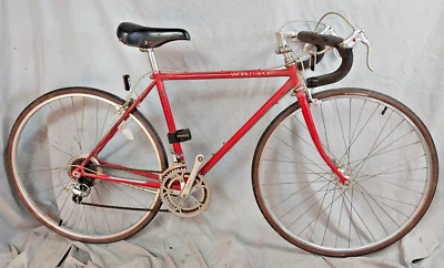 1985 Schwinn World Sport Road Bike X-Small 49cm Red 4130 Chromoly Fe USA Shipper - Image 1 of 4