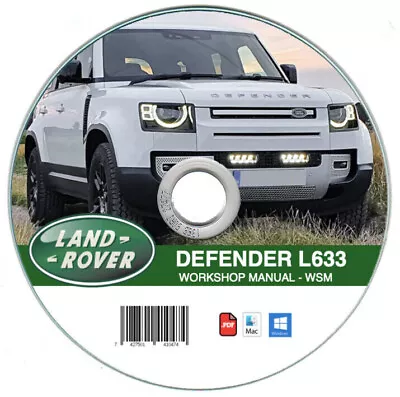 Land Rover Defender L633 (2019-2023) manuale officinasu Cd - Immagine 1 di 4