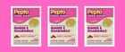 NEW Pepto Herbal Blends Ginger & Chamomile, 14 Softgels, PACK OF 3 BOXES