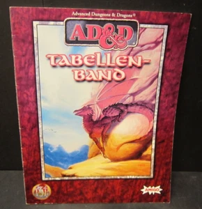AD&D Tabellenband, Advanced Dungeons & Dragons (auf deutsch) - Bild 1 von 2