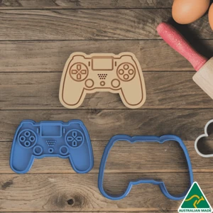 Playstation Controller Cookie Cutter and Embosser Stamp - Bild 1 von 5