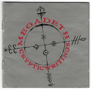 MEGADETH Cryptic Writings CD Heavy Metal mit Chaos Comics Karte - on Capitol - Bild 1 von 2