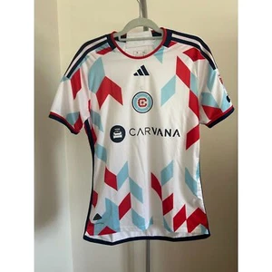 Maglia calcio Chicago Fire MLS 2023 2024 Adidas away maglia calcio slim fit M - Foto 1 di 5
