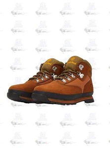 Kids Timberland Euro Hiker GS Golden Brown Black TB0A61UBF13 Snow Rain Boots - Picture 1 of 7
