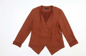 New Look Womens Brown Jacket Blazer Size 10 - Picture 1 of 12