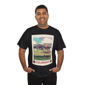 Póster retro estampado camiseta tren del Pacífico Norte Visit See Colorado by Train  - Imagen 1 de 31