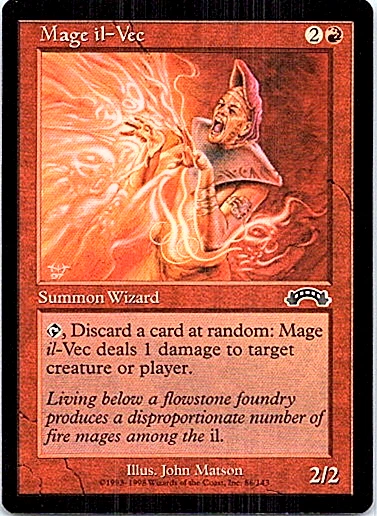 Mage il-Vee Magic The Gathering Exodus Near Mint - Image 1 of 1