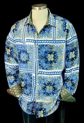 Robert Graham Onward Orion NWT 398 Silk Luxurious Floral Limited Edition large - Image 1 of 4