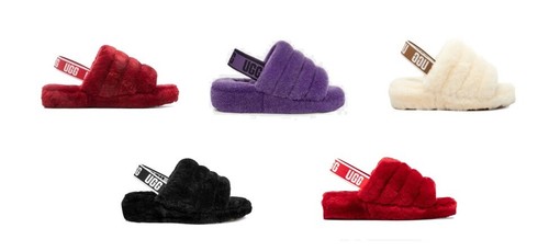 UGG Australia Fluff Yeah Slide Pantofole Donna Sandalo 1095119 TUTTI I COLORI