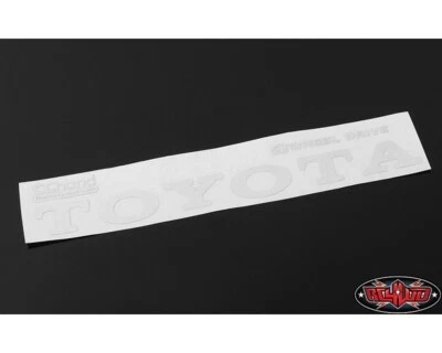 RC4WD Metal Vintage Rear Emblem for TF2 Mojave Body White RC4VVVC0291 Marlin ... - Bild 1 von 2