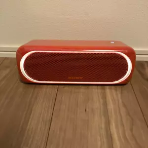 Sony SRS-XB30 Portable Bluetooth Speaker Red Tested Extra Bass No Charger - Picture 1 of 9