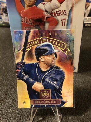 2018 Panini Diamond Kings Gallery of Stars Brian Dozier Minnesota Twins #GS8 Mlb - Image 1 of 4