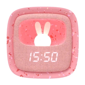 Kids Alarm Clock with Light – Toddler Night light with Digital Bedside Clock - Picture 1 of 8