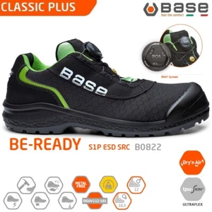 BASE CLASSIC PLUS SCARPE ANTINFORTUNISTICA BE-READY BOA S1P ESD SRC B0822 + - Foto 1 di 6