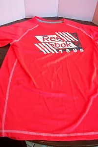 Reebok 1895 Red Youth Tee Shirt Size Extra Large XL NWT See Pics - Picture 1 of 4
