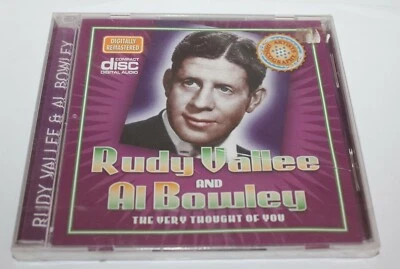 Rudy Vallee And Al Bowley The Very Thought Of You CD Brand New & Sealed  - Image 1 of 2