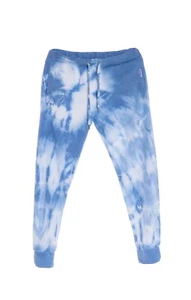 SOLD OUT-NWT-THE LAUNDRY ROOM Stirrup Pant Jogger Sweatpant-blue Aquamoon Dye-XL - Picture 1 of 4