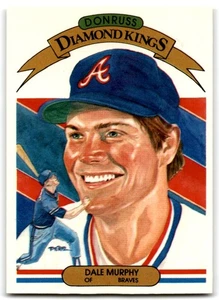 Dale Murphy 1983 Donruss Diamond Kings #12 Atlanta Braves - Picture 1 of 2