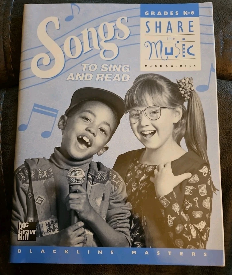 Share the Music Grade K - 6 Songs to Sing & Read by McGraw Hill (1998, SC) - Image 1 of 4