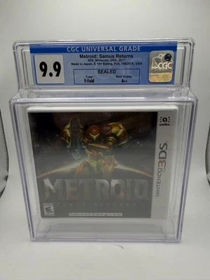SEALED A++ 9.9 Metroid Samus Returns - Nintendo 3DS Novo em folha - Classificação CGC - Imagem 1 de 4
