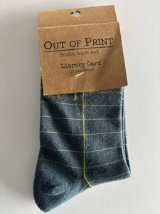 Vergriffene Socken Bibliothekskarte Buch Kasse Unisex klein - Bild 1 von 2