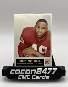 Bobby Mitchell 1965 Philadelphia #191 Washington Redskins Salón de la fama - Imagen 1 de 2