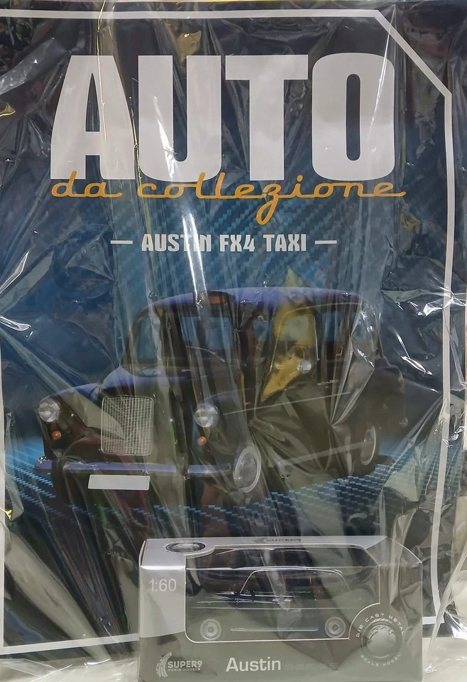 Austin FX Taxi + Fascicolo -  AUTO DA COLLEZIONE - USCITA NR  61 - Immagine 1 di 2