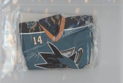 2007-08 Upper Deck Mini Jersey Collection Mini Jerseys Home Jonathan Cheechoo - Image 1 of 2
