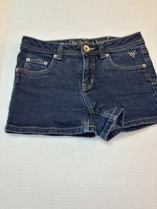 Justice Sz 24 S Girls Denim Shorts - Picture 1 of 13