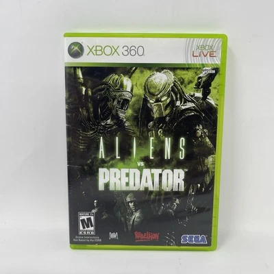 Alien Vs Predator Game Microsoft Xbox 360 Complete CIB w/Manual - Tested & Works - Image 1 of 4