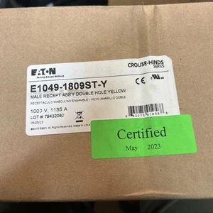 EATON CORPORATION E1049-1811ST-Y/ E10491811STYNEW IN BOX) Connector Electrical - Picture 1 of 2