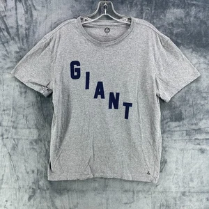 American Giant Graphic Mens Short Sleeve Tee Size Medium Knit Casual Gray - Picture 1 of 11