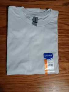 Gildan T-Shirts Two Adult Medium Heavy Cotton Classic Fit white - Picture 1 of 5