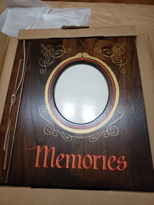 Handcrafted in New England Pine wood memory photo album (CB) - Image 1 of 4