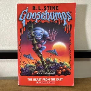 1996 Gänsehaut - Das Biest aus dem Osten: Von R.L. Stine - Signiertes Exemplar! - Bild 1 von 11
