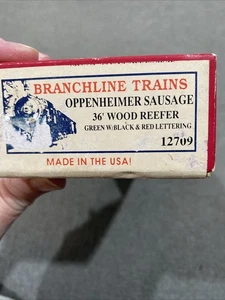 Branchline 36’ Wood Reefer Oppenheimer Sausage #12709 - Picture 1 of 5